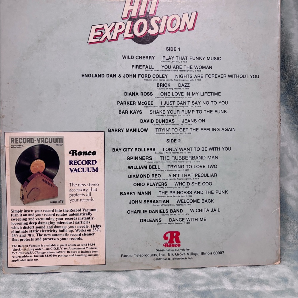 Hit Explosion Vinyl Record - Picture 2 of 2
